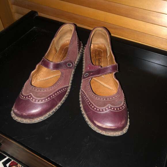 Josef Seibel Fergey 80 Mary Jane Flats in Cognac - Picture 5 of 5